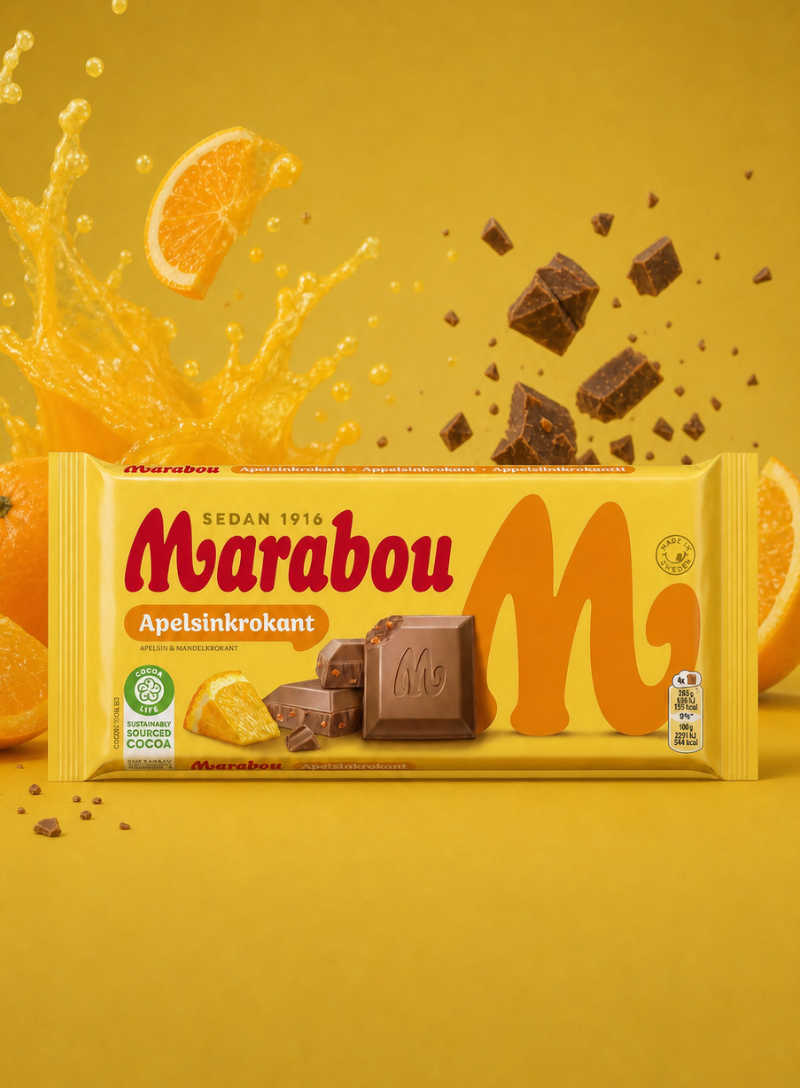 Marabou Orange Croquette Chocolate